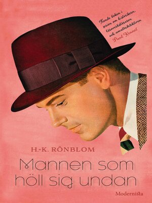 cover image of Mannen som höll sig undan